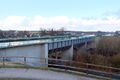 Die Kanalbrücke über die Zenn in Vach / Atzenhof, Jan. 2021