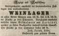 Zeitungsanzeige von <!--LINK'" 0:27-->, Wirt <!--LINK'" 0:28-->, Dezember 1843