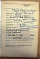 Personalfragebogen; handschriftlich ausgefüllt von Dr. Schwammberger - mit den Themenschwerpunkten: Geschichte, kulturelle Fragen, Judenfrage, ca. 1941