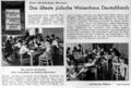 Zeitungsartikel zu Israelitische Waisenanstalt Fürth, Jüdische Zeitung Hamburg, 28. September 1933