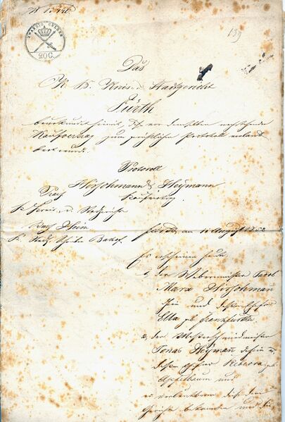 Datei:Heymann Kaufvertrag 1.jpg