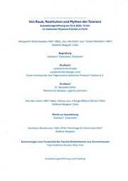 JMF Von Raub Restitution und Mythen Ausstellung Juni 2025.pdf