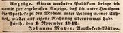 Mohrenapotheke 1842.JPG