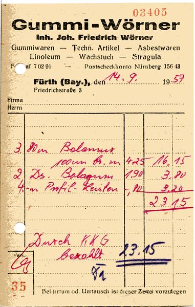 Datei:Rechnung Gummi-Wörner 1957.jpg