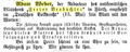 Beurteilung des antisemitischen Blättchens "Freier Beobachter"; Mitteilungen aus dem Verein zur Abwehr des Antisemitismus - 1895