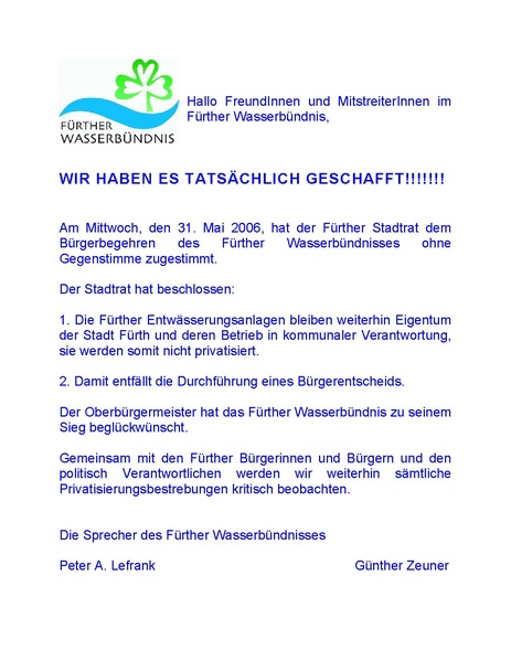 Datei:2006-06-01 WB Wir haben es tatsächlich geschafft - Aushang Stimmabgabestellen.pdf