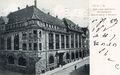 Ansichtskarte vom städtischen Amtsgebäude in der Hirschenstraße, gel. Sept 1912