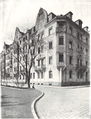 Wohnhausgruppe, Hornschuchpromenade 25 / Zähstr. 4, Baumeister Ammon, Aufnahme um 1907