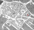 Gänsberg-Plan, Königstraße 68 rot markiert