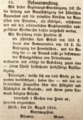 Ausschreibung für eine Werkmeisterstelle vom 25. August 1854