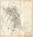 Stadtplan Fürth, 1860