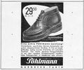 Werbung vom Schuhhaus Pöhlmann in der Schülerzeitung <!--LINK'" 0:26--> Nr. 3 1955