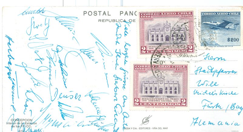 Datei:Postkarte Erhardt Länderspiel Chile.jpg