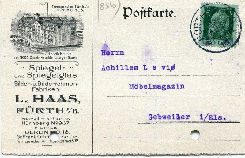 Datei:Geschäftskarte L. Haas 1913.pdf