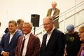 Eröffnung der kunst galerie Feier mit Carsten Träger (MdB) und Horst Arnold(MdL), sowie dem Spezialgast: Stephan Weil, Ministerpräsident von Niedersachsen, Sept. 2023