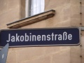 Straßenschild Jakobinenstraße