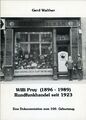 Titelseite: Willi Pruy (1896 - 1989) - Rundfunkhandel seit 1923, 1996