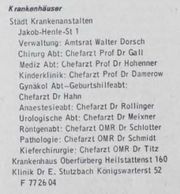 Kliniken in Fürth 1972.JPG
