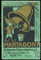Historische Reklamemarke der Bronzefarben-Fabrik Hermann Krakenberger <span class="smw-highlighter" data-type="8" data-state="inline" data-title="Hinweis" title="Urheber: unbekanntLizenz: cc-by-sa-3.0"><span class="smwtticon note"></span><span class="smwttcontent">Urheber: unbekannt<br>Lizenz: cc-by-sa-3.0</span></span>