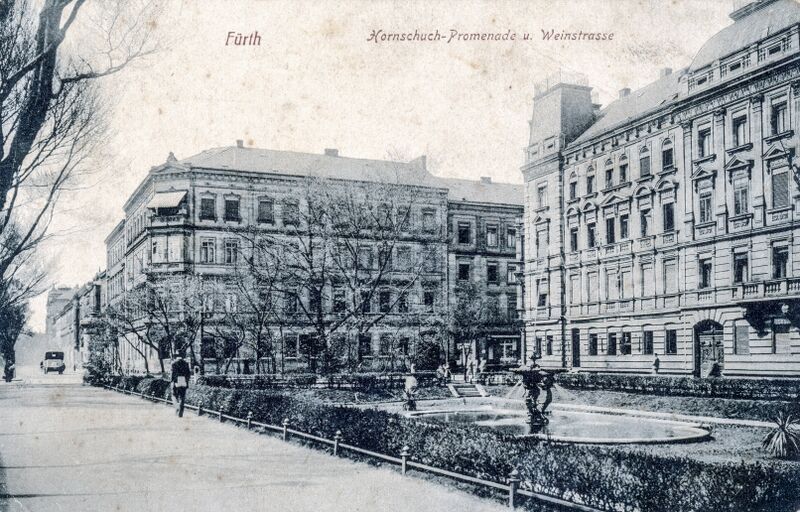 Datei:AK Wittelsbacher Anlage gel 1916.jpg