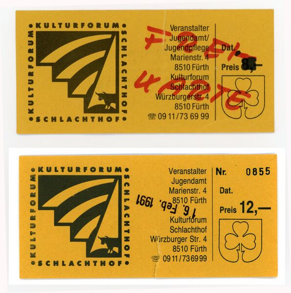 Datei:Kulturforum Eintrittskarten 1991.jpg