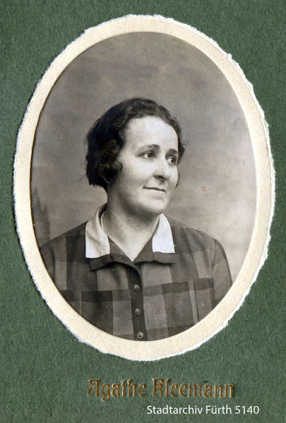 Datei:StR Agathe Kleemann 1925.jpg