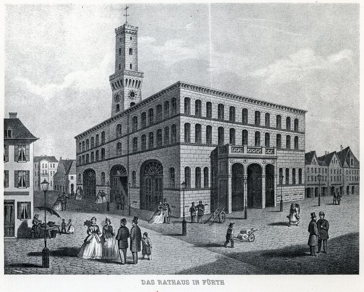 Datei:Rathaus 1851 Löwensohn.jpg