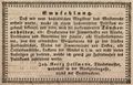 Werbeannonce des Tünchermeisters <!--LINK'" 0:17-->, November 1841