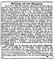 entgegnender Leserbrief zum Verein durchreisender armer Israeliten, Fürther Tagblatt 6. April 1876
