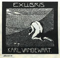 Exlibris für Karl Vandewart, gestaltet von Benno Berneis 1904