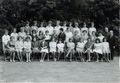Klasse H2d der Handelsschule - dem heutigem Helene-Lange-Gymnasium, mit Oberstudienrätin Paula-Luise Baer - Mittlere Reihe, dritte von Links , Schuljahr 1962/63 1970