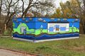 Graffiti am infra-Gebäude Vestner Weg 7