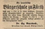 Bürgerschule Israelit 5.8.1863.png