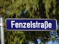 Straßenschild Fenzelstraße