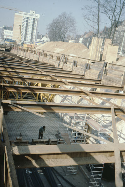 Datei:U-Bahn Baustelle Stadtgrenze-Jakobinenstraße 1980 (18).jpg