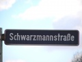 Straßenschild Schwarzmannstraße