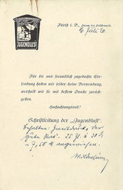 Jugendlust Antwortschreiben 1920.jpg