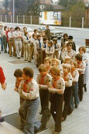Pfadfinder St. Georg 1976 Einzug.jpg