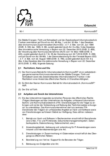 Datei:Ortsrecht 90 1 gemeinsames Kommunalunternehmen KommunalBIT 2017.pdf