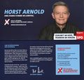 SPD-Wahlkampfflyer von Horst Arnold zur Landtagswahl 2018