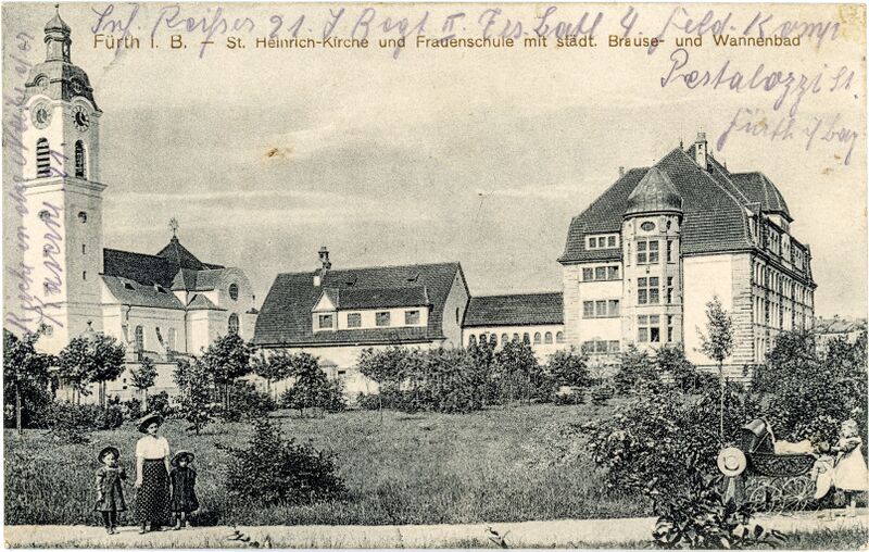Datei:AK Heinrichskirche (1914).jpg