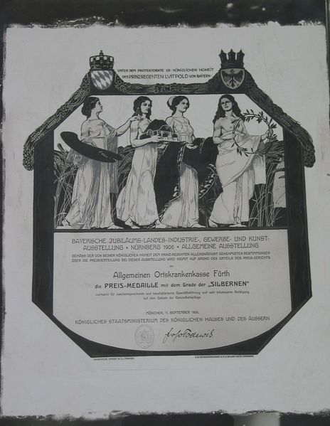 Datei:Urkunde Silbermedaille 1906.jpg