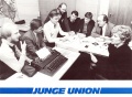 Wahlkampfteam der Jungen Union 1984.