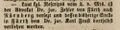 Advokatennachfolge Carl Feust, Fürther Tagblatt vom 8. Dezember 1848 <span class="smw-highlighter" data-type="8" data-state="inline" data-title="Hinweis" title="Urheber: Fürther TagblattErstellungsdatum: 8. Dezember 1848Lizenz: cc-by-sa-4.0"><span class="smwtticon note"></span><span class="smwttcontent">Urheber: <!--LINK'" 0:32--><br>Erstellungsdatum: <!--LINK'" 0:33--> <!--LINK'" 0:34--><br>Lizenz: cc-by-sa-4.0</span></span>
