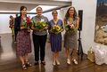 20 Jahre kunst galerie Fürth mit dem Team der kunst galerie, Juli 2022