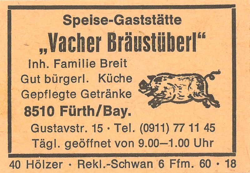 Datei:Werbeetikett Vacher Bräustüberl.jpg