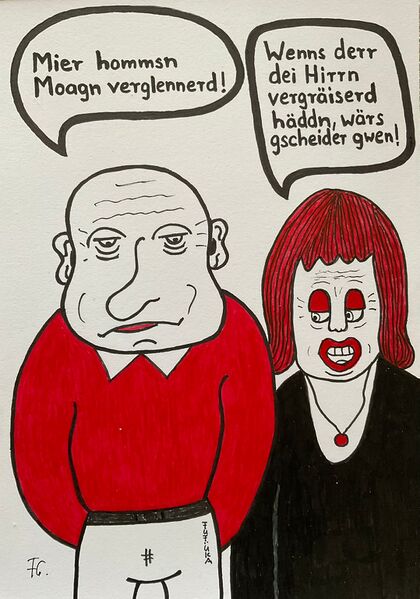 Datei:250628 Gerhard Fuchs Mier hommersn Moagn verglennerd.jpg