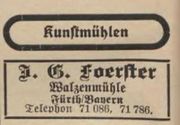 Förstermühle Werbung 1931.jpg