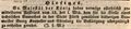Zeitunganzeige zu Baumeister <!--LINK'" 0:8-->, Januar 1840
