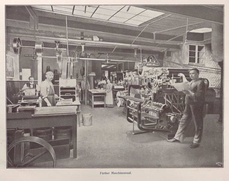 Datei:Fürther Maschinensaal 1906.jpg